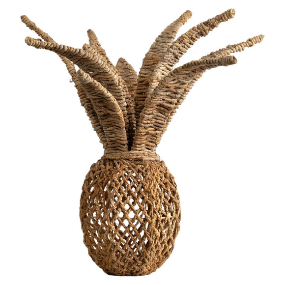 Decorative Figure Romimex Natural Pineapple 40 x 70 x 40 cm-0