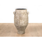 Floor vase Alexandra House Living Beige Ceramic 60 x 100 x 60 cm-1