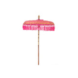 Decorative umbrella Romimex Bali Fuchsia 150 x 200 x 150 cm-2