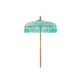 Decorative umbrella Romimex Bali Blue Turquoise 150 x 200 x 150 cm-2