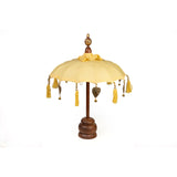 Decorative umbrella Romimex Yellow 35 x 60 x 35 cm-0