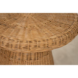 Side table Romimex Natural Rattan 50 x 55 x 50 cm-2