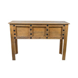 Console Romimex Natural Mango wood 120 x 80 x 40 cm-0