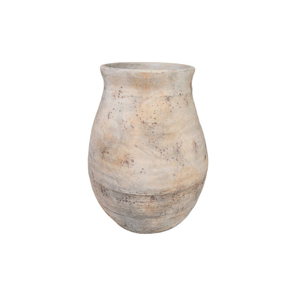 Vase Romimex Beige Terracotta 33 x 44 x 33 cm-0