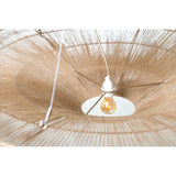 Ceiling Light Romimex Natural Jute Iron 115 x 22 x 115 cm-3