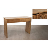 Console Romimex Brown Birch MDF Wood 117 x 80 x 39 cm-1