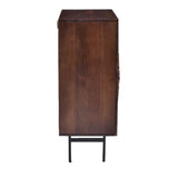 Sideboard Romimex Brown Golden Mango wood 40 x 100 x 80 cm-2