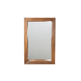 Wall mirror Romimex Brown Mango wood 92 x 137 x 12 cm-2