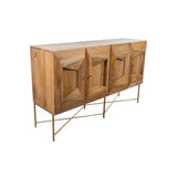 Sideboard Romimex Brown Golden Mango wood 44 x 92 x 152 cm-3