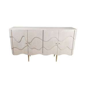 Sideboard Romimex Grey Mango wood 41 x 82 x 151 cm-0