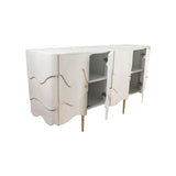 Sideboard Romimex Grey Mango wood 41 x 82 x 151 cm-1