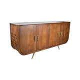 Sideboard Romimex Brown Mango wood 41 x 75 x 151 cm-0