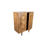 Sideboard Romimex White Mango wood 42 x 111 x 91 cm-1