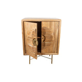 Sideboard Romimex Brown Mango wood 42 x 118 x 91 cm-2