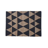 Carpet Romimex Natural Black 160 x 230 x 2 cm-0