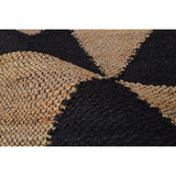 Carpet Romimex Natural Black 160 x 230 x 2 cm-1