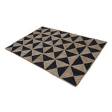 Carpet Romimex Natural Black 160 x 230 x 2 cm-0