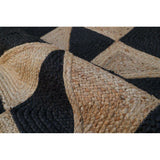 Carpet Romimex Natural Black 160 x 230 x 2 cm-1