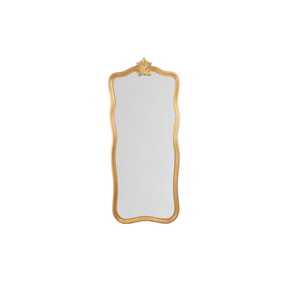 Wall mirror Romimex Golden MDF Wood 71 x 170 x 3 cm-0