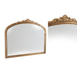 Wall mirror Romimex Golden Metal 105 x 88 x 4 cm-1