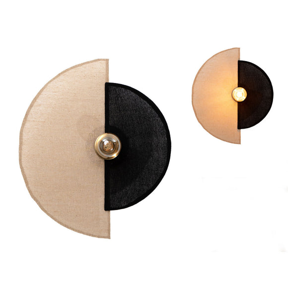 Wall Light Romimex Black Golden Modern 9 x 45 x 38 cm-0