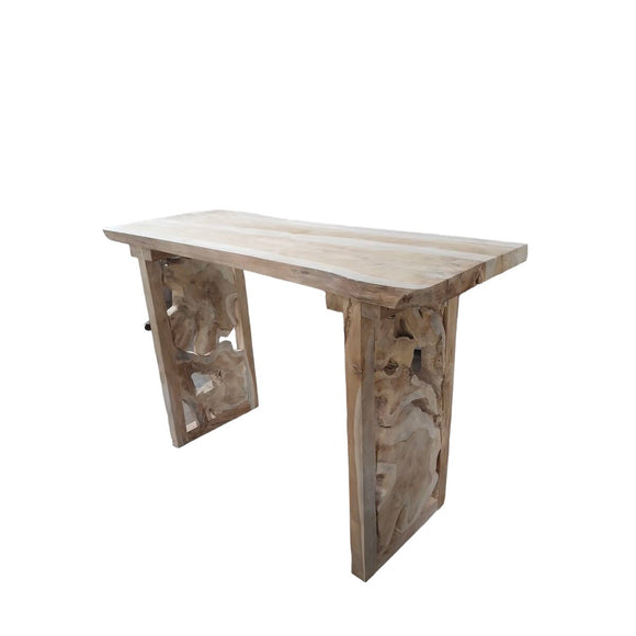 Console Romimex Natural Teak 120 x 80 x 40 cm-0