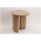 Side table Romimex Natural MDF Wood Mahogany wood 56 x 61 x 56 cm-1