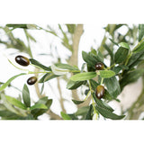 Decorative Tree Romimex Plastic Olive tree 100 x 195 x 100 cm-1