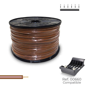 Multi-core Electric Cable Sediles h07z1-k Brown 1,5 mm 500 m-0