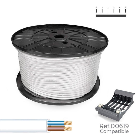 Multi-core Electric Cable Sediles White 300 m Coil-0