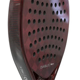 Padel Racket Siux Diablo Pro 4 Dark Red Charcoal EVA-1