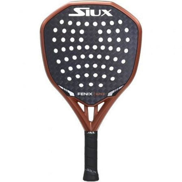 Padel Racket Siux Fenix Elite 5 2025 Orange Carbon fibre-0