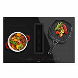 Induction Hob with Integrated Extractor Cecotec Bolero Squad IH 4800 FullFlex80 7400 W-0
