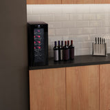 Vinoteca Cecotec GrandSommelier 1250 CoolCrystal Black-3