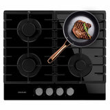 Gas Hob Cecotec Bolero Squad G 4200F 8000 W 58 x 50 cm-0