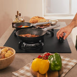 Cecotec Gas Hob Bolero Squad G 3400S 3 Burners 6200W Nano Glass Cast Iron Black-4