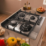 Cecotec Gas Hob 4 Burners Bolero Squad G 4400F Inox 8000W Stainless Steel WOK-2