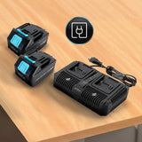 Battery Mower Cecotec E7 Liberty Z Plus 20 V 43 cm 20-70 mm 45 L 2 Pieces-1