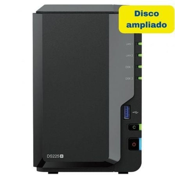 NAS Network Storage Synology DS225+ 8TB Black Realtek RTD1296-0