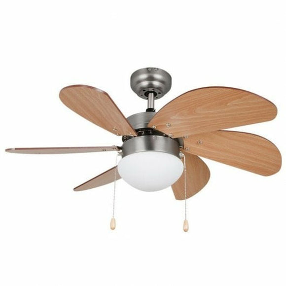 Ceiling Fan with Light Orbegozo CP15075N Wood 50 W-0