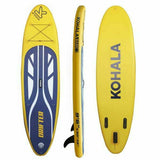 Inflatable Paddle Surf Board with Accessories Kohala Drifter Yellow (290 x 75 x 15 cm)-1