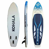 Inflatable Paddle Surf Board with Accessories  Kohala Sunshine White (305 x 81 x 12 cm)-1