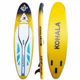 Inflatable Paddle Surf Board with Accessories Kohala Arrow 1 Yellow (310 x 81 x 15 cm)-1