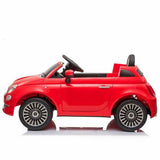 Children's Electric Car Fiat 500 Red With remote control MP3 30 W 6 V 113 x 67,5 x 53 cm-1