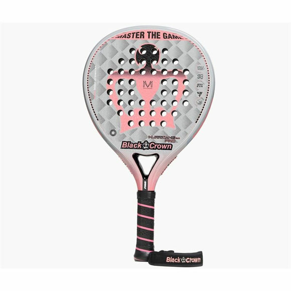 Padel Racket Black Crown Hurrican Pro 2.0 Grey-0