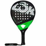 Padel Racket Lok Sports Carb-On Flow Black Lime green-0