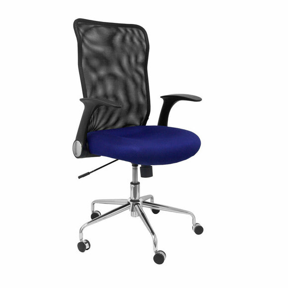 Office Chair Minaya P&C 4031AZ Blue Black-0