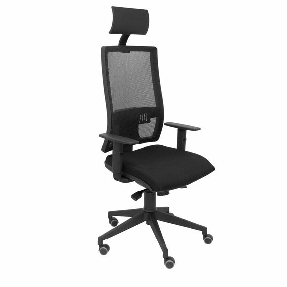 Office Chair with Headrest Horna bali P&C BALI840 Black-0