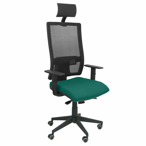 Office Chair with Headrest Horna bali P&C BALI456 Emerald Green-0