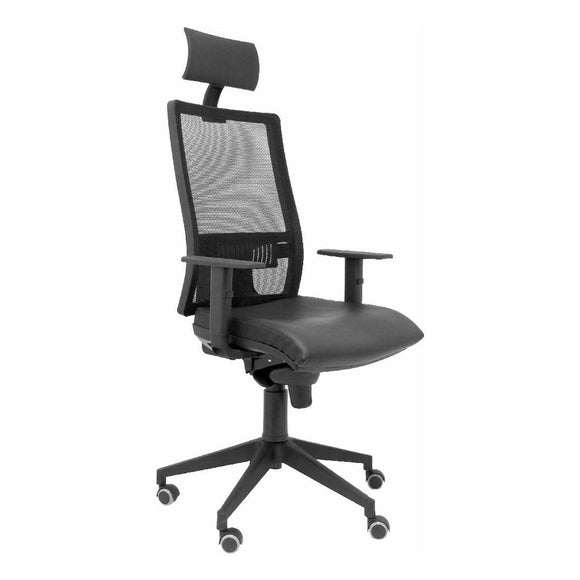 Office Chair with Headrest Horna  P&C Black-0